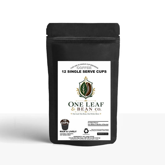12 Pack Single Serve Coffee Capsules